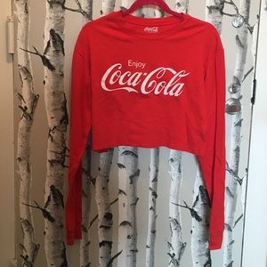 Forever 21 Coca-Cola Crop Top
